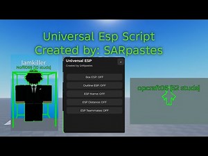 Universal Esp Roblox Script | Free, Direct Link, Box Esp And More