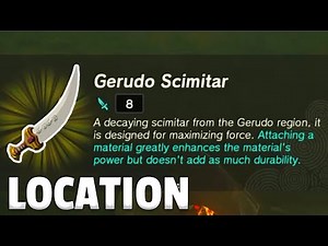 Gerudo Scimitar Location | Zelda Tears of the Kingdom