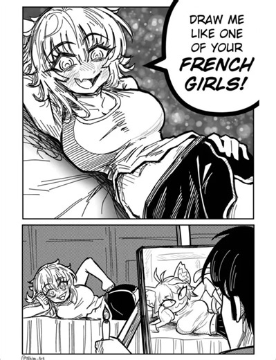 draw me like a french girl #voiceacting #comicdub #funny