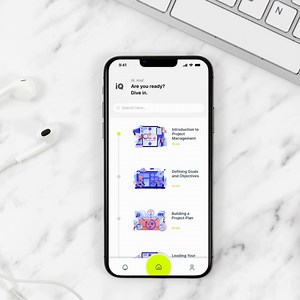 Educational App - Learning Progress UI