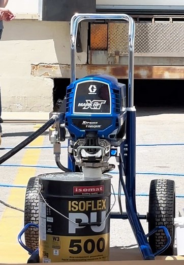 Graco Mark HP XT: High-Pressure Airless Sprayer for Roofs