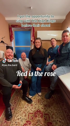 Singing 'Red is the Rose' with The High Kings | St. Patrick's Day Performance