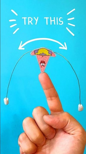 Did you know Patrick Star can do this? DIY Easy Kid Craft Idea #patrickstar