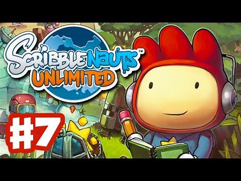Scribblenauts Unlimited - Gameplay Walkthrough Part 7 - Under Line (PC, Wii U, 3DS)