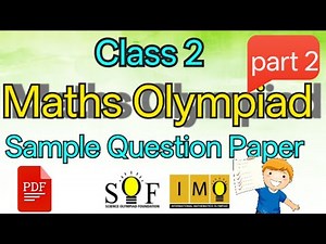 IMO SOF Class 2 Maths Olympiad IMPORTANT Questions ❓/ class 2 Olympiad preparation