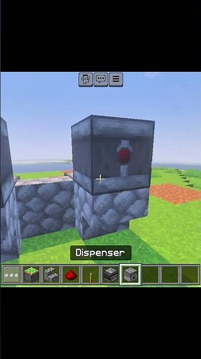 Minecraft Automatic Fire Machine 🔥😱 | Fire Charge Build! #shorts #minecraft #viral #mcscreeper