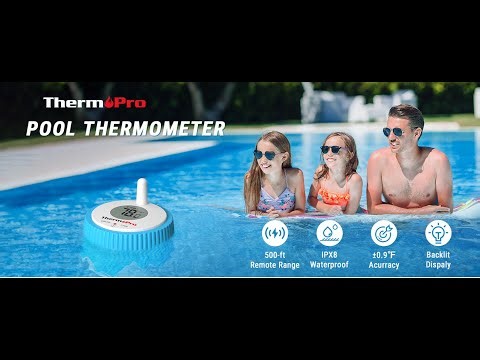 ThermoPro Waterproof Wireless Pool Thermometer