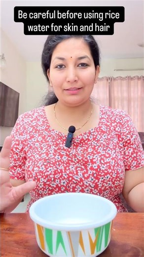The correct way to make rice water at home #naturalskincare #hairgrowth