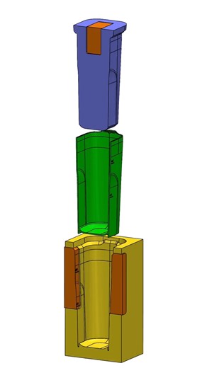 Alpha CAD Projects on Instagram: "Today we’re presenting a demolding simulation for the container of our mixer device ⚙️. This step is a key part of Design for Manufacturing (DFM), helping us identify real-world challenges such as draft angles, undercuts, parting lines, and potential tooling conflicts before any steel is cut. By validating the demolding process early, we can make smarter design decisions that result in simpler molds, lower tooling costs, and a more robust manufacturing process —