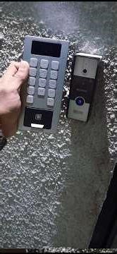 DS-K1T502DBFWX-C access control with fingerprint,pin&card installation#hikvision#accesscontrol#fypシ