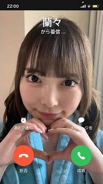 【もしもし動画】蘭々ちゃん 【KMP】 #Shorts