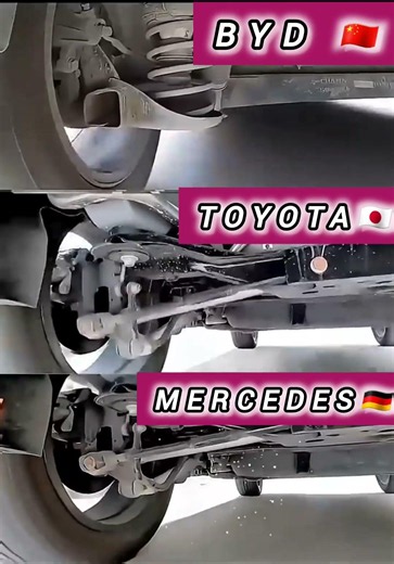 BYD vs Toyota vs Mercedes: Suspension Battle!