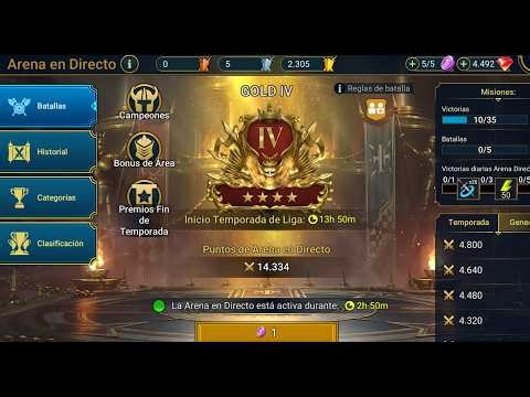 ARENAS LIVE Y CIUDADELA | RAID: SHADOW LEGENDS