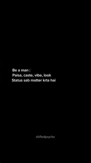 Status sab matter karta hai 🔥 #youtubeshorts #quotes #relatable #viral