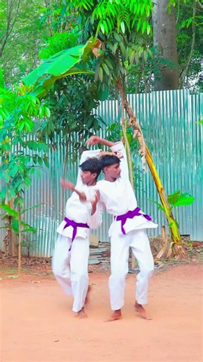 Full Contact Karate Demonstration: Two Students Go All Out!