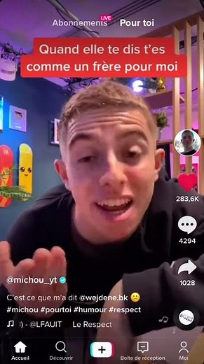 Wejdene a dit à michou tes comme un frère 💔