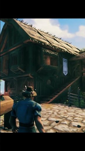 New Starter House Tutorial to IMPRESS Your Friends! #shorts #valheim #valheimbuilds #valheimhouse