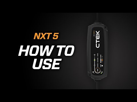 CTEK NXT 5 | How to use | Product tutorial