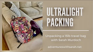Packing Light and Right with Sarah Murdoch: 15 Pounds for 2 weeks - La Vie Zine
