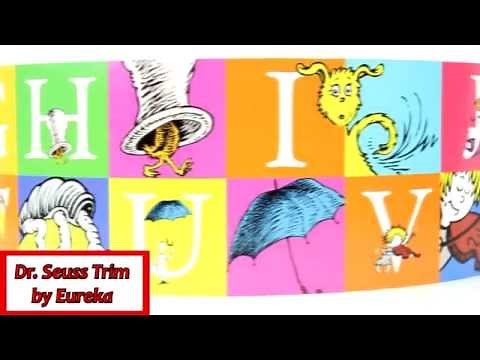 Dr. Seuss ABC Trim by Eureka EU845019