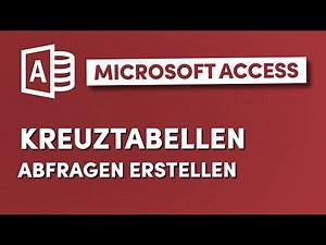 Create a crosstab query in Microsoft Access