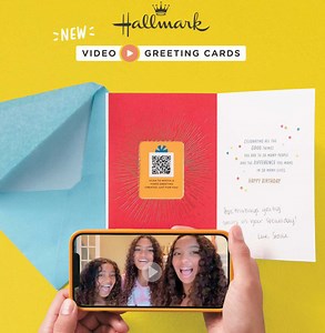 Hallmark launches new video greeting cards with personal messages