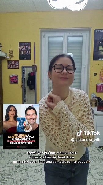 Nina Dobrev avec Tyler Hoechlin ensemble dans un film ça peut-être que parfait 😍 #movie #elenagilbert #ninadobrev #derekhale #tylerhoechlin