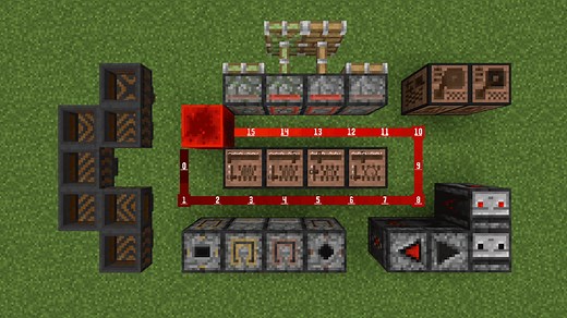 XeKr Redstone Display Texture Pack Para Minecraft 1.21.11, 1.20.6, 1.19.4, 1.18.2, 1.17.1, 1.16.5, 1.15.2, 1.14.4, 1.13.2, 1.12.2 - ZonaCraft