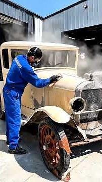 ASMR Car Restoration 1912 Liberty Brush Runabout Full Rebuild from Abandoned Condition