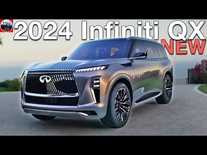 All NEW 2024 INFINITI QX Monograph Design - REVEALED First LOOK (QX80)