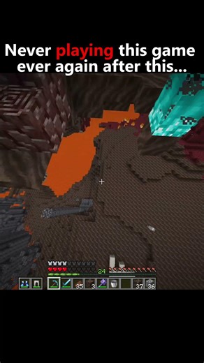 Never Playing This Game Again... #minecraft