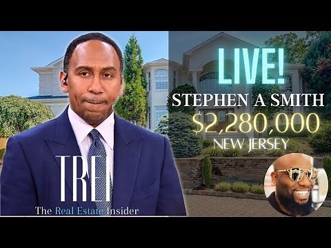 Stephen A Smith House Tour | LIVE! With The Real Estate Insider
