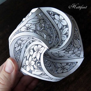 First Triskele Paper Globe to PAPERCUT - Hattifant