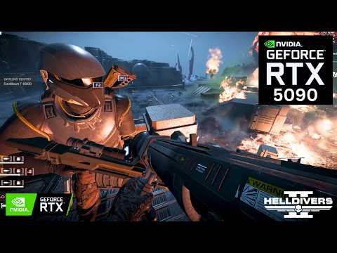 HELLDIVERS 2: ACRUX on RTX 5090 32GB (4K Maximum Graphics)