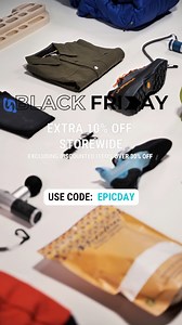 Your chance to save big on climbing gear this Black Friday! Extra 10% off storewide with code: EPICDAY | EpicTV
