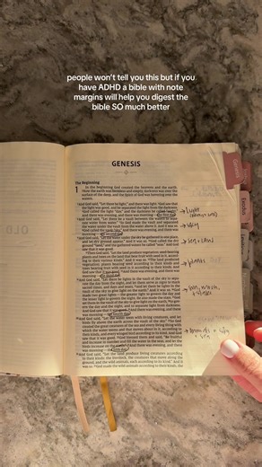 A Bible with note margins changed everything for me. #bible #biblenotes #biblestudy #readthebible #biblejournaling