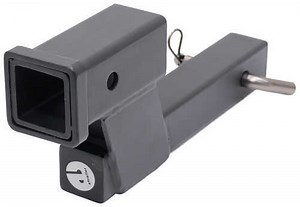 etrailer High-Low Fixed Adapter for Tow Bars - 2" Hitch - 4" Rise/Drop - 10K GTW etrailer Hitch Adap