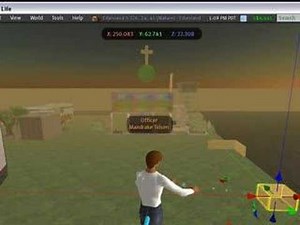 Second Life Rotation Trick
