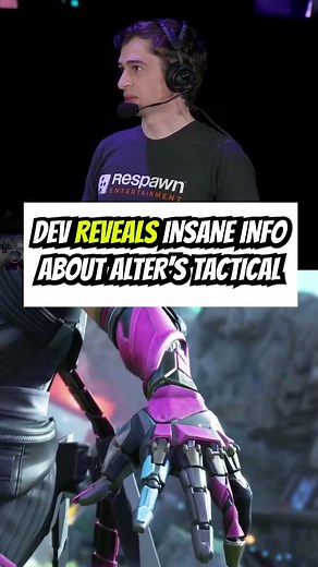 Apex Legends Developer REVEALS INSANE Info About Alter's Tactical!