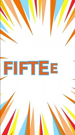 Number 15 | Number Fifteen | Number Series