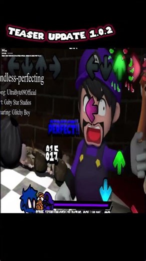 Friday Night Perfectin' Remastered Official codename engine port Teaser update 1.0.2 #fnf #fnfmod