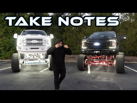 I found the biggest 2022 F250s