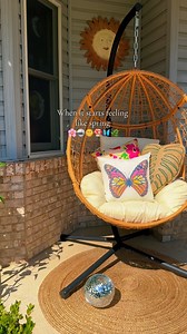 #Vintage #spring #outdoordecor #outdoor #frontporch #vintagestyle #celestial #eclecticdecor | Golden Vintage