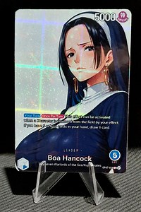 One Piece Card Holo - Boa Hancock Custom Leader OP07-038 Alt Art New Holography "parallel" Waifu - Etsy Canada