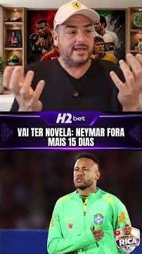 Neymar has 15 days to recover and play in the World Cup. #ricaperrone #soccer #cbf #neymar