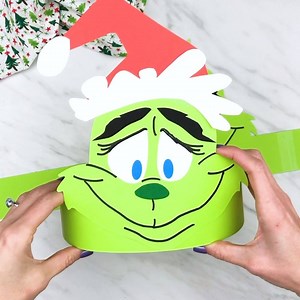 16 reactions · 13 shares | PRINTABLE GRINCH HEADBAND CRAFT- Kids are...