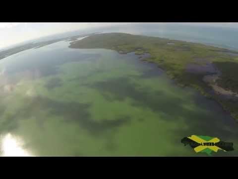 Goat Island Jamaica Aerial Video