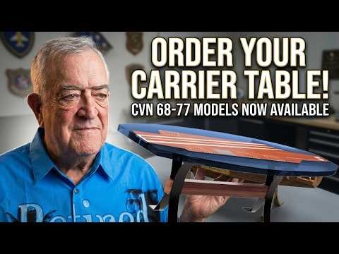 USS Carrier Coffee Tables | Custom Orders Now Available