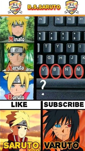 V B N M Secret 😳 | Minato → Naruto → Boruto → Saruto or Varuto?!
