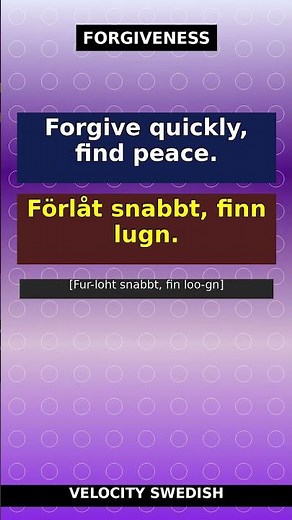 Swedish Learning: 5 Essential Förlåtelse Phrases 🇸🇪